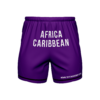 African Caribbean Shorts Back